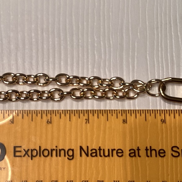 EUC LV Lock & Key #318 with Chunky Gold Chain Necklace - Picture 5 of 6